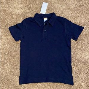 NWT Gymboree Boys size 5 Navy Blue Polo